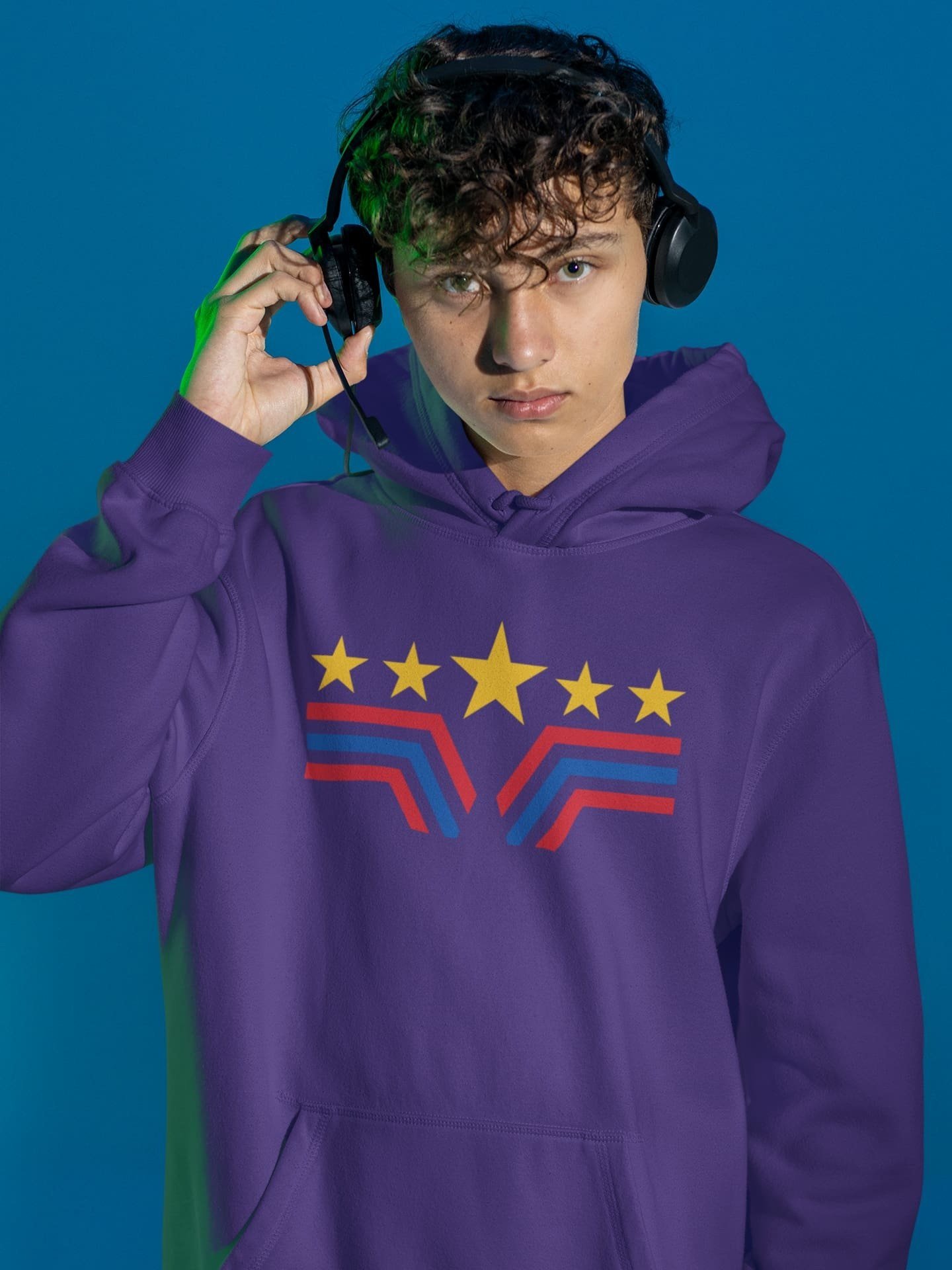 Men's Stars Pullover Hoodie
