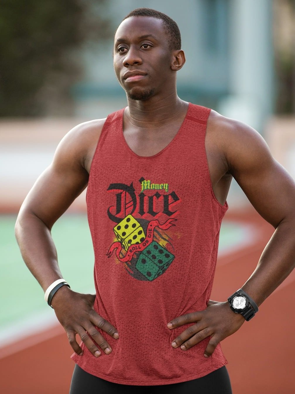 Men's Money Dice Tank Top
