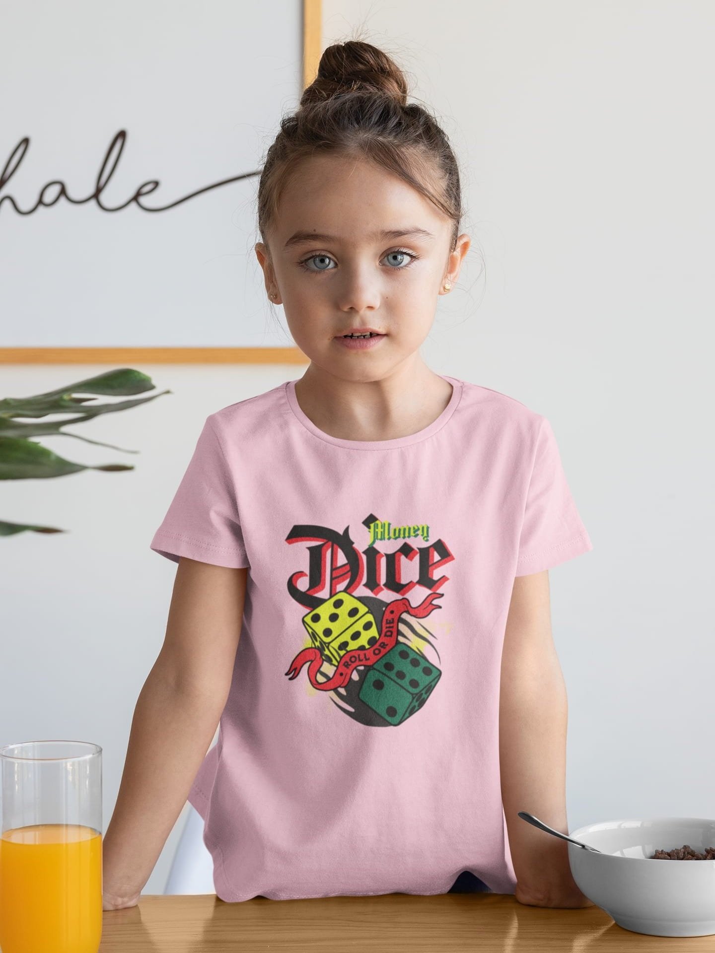 Girl's Money Dice T-Shirt