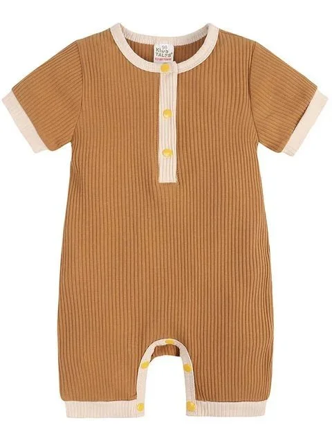 Unisex Babies Romper