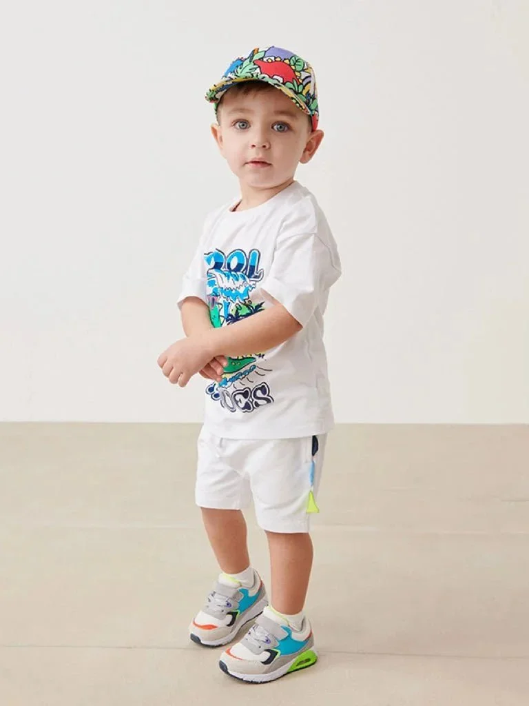 Boy's Short Sleeve Shorts Set
