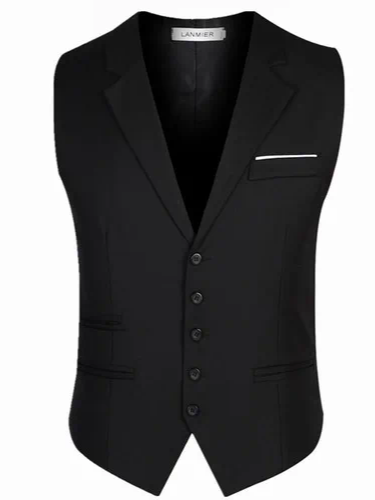 Men's Slim Fit Dressing Suit Vest