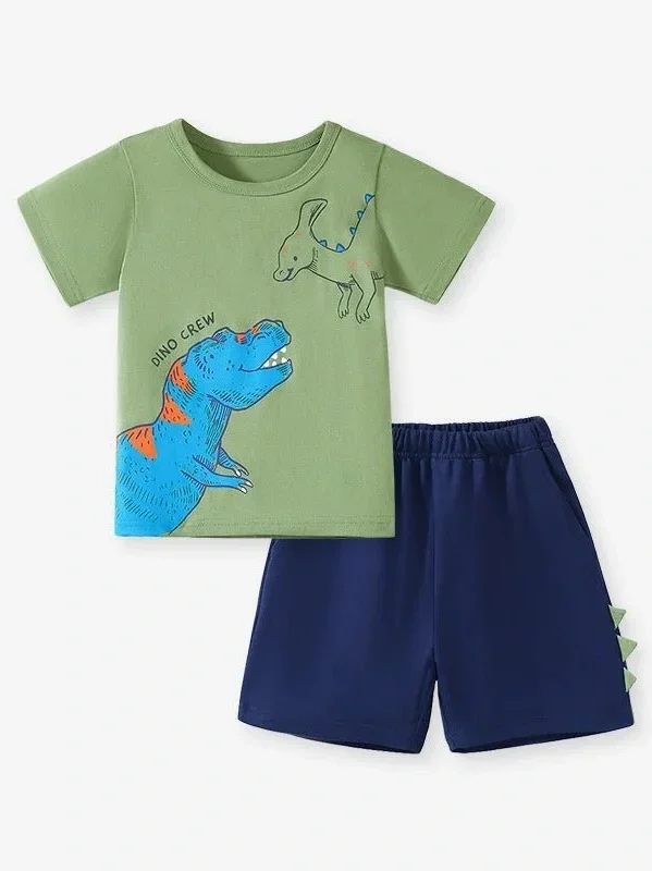 Boy's Dinosaurs Shorts set