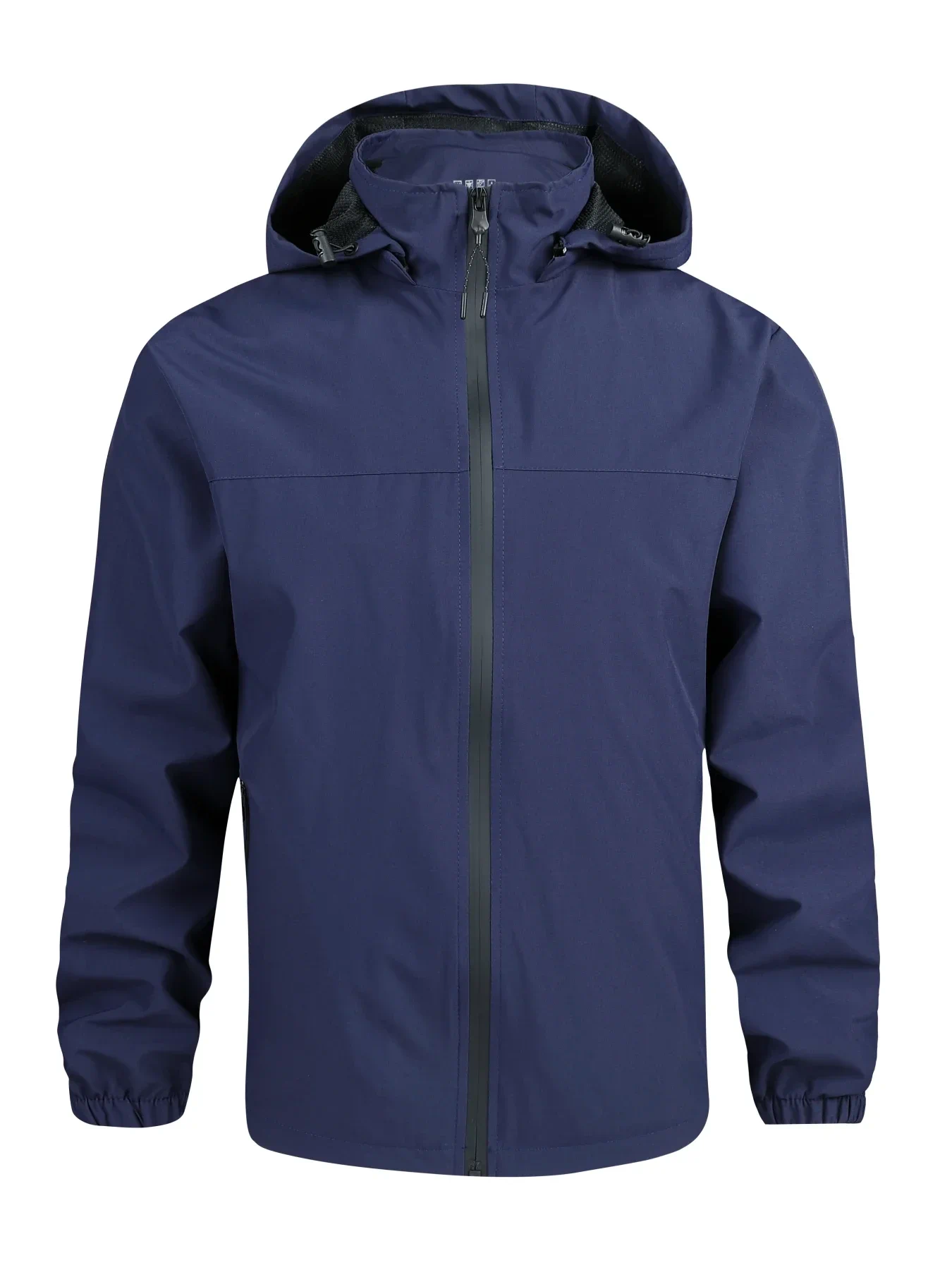 Men's Hooded Detachable Cap Windbreaker