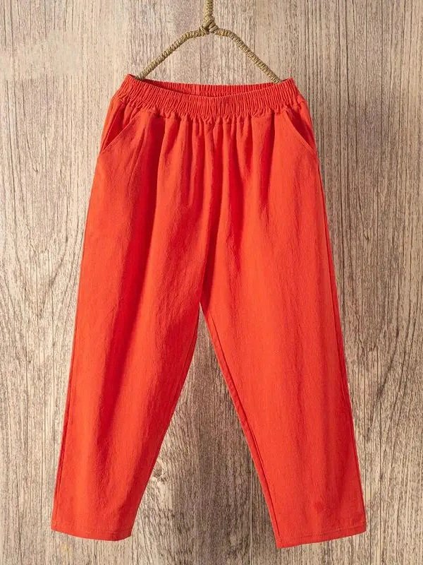 Women's Elastic Waist Pants