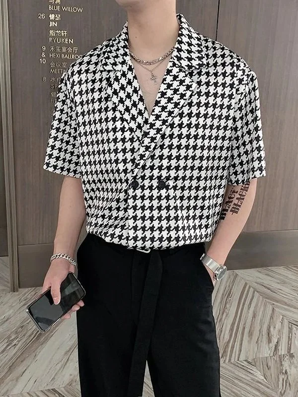 Men's Retro Plaid Shirt