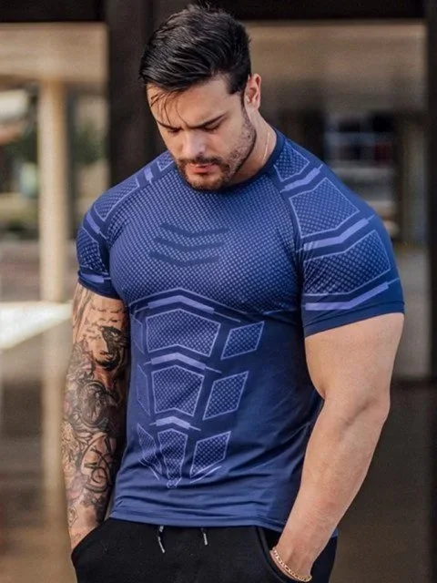 Men's Compression Slim Fit T-Shirt