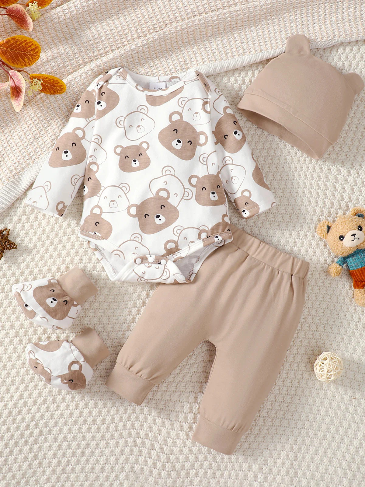 4PCS Baby Boy Clothing Set