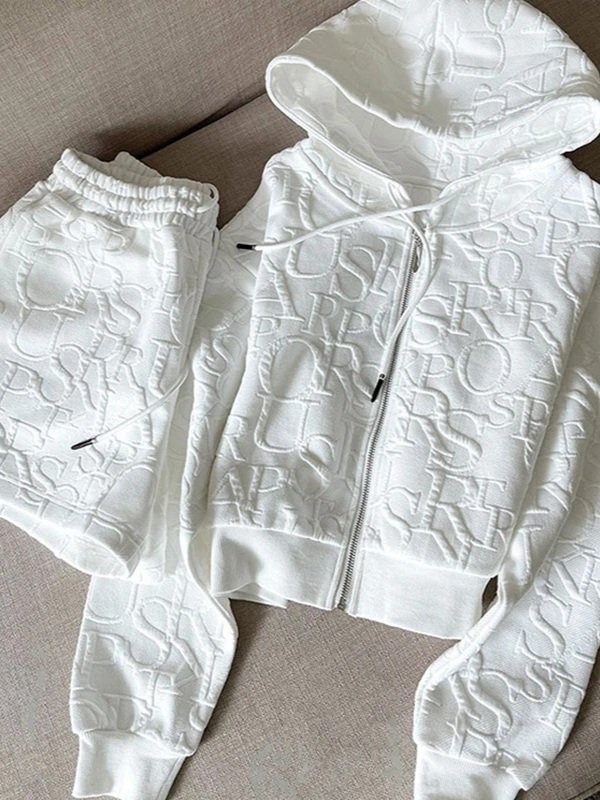 Women's 2 Pieces Long Sleeve Hooded Set