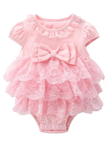 Baby Girl Ruffle Bodysuit Onesie