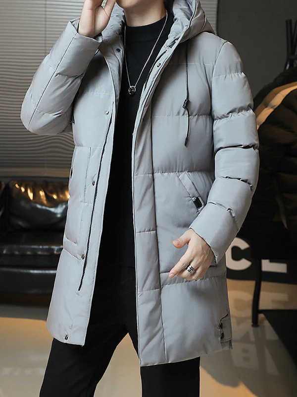 Men's Korean Version Hooded Winter Coat