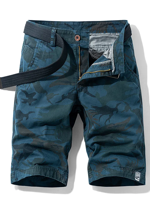 Men's Cargo Camouflage Shorts