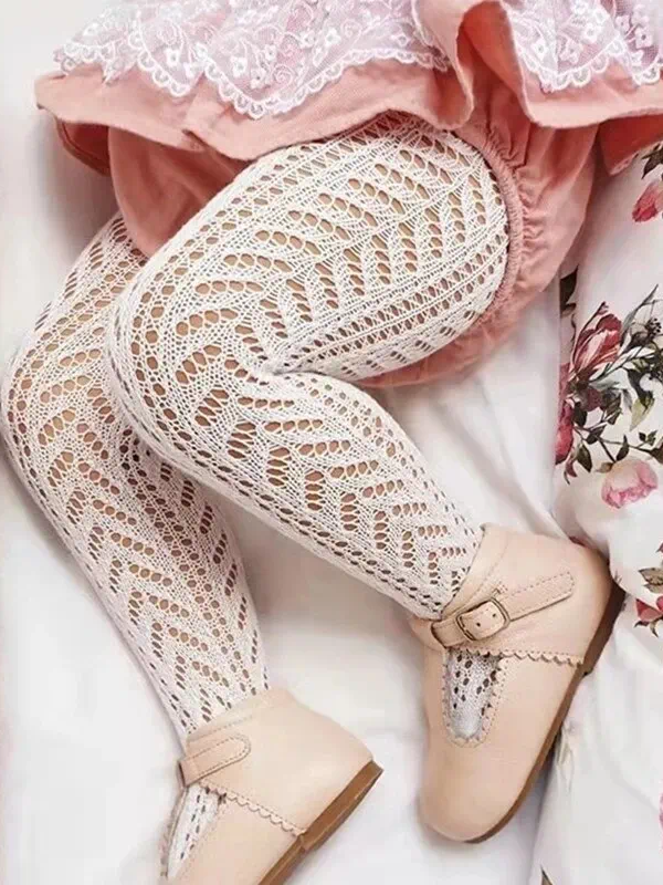 Baby Girl's Hollow out Mesh Stockings