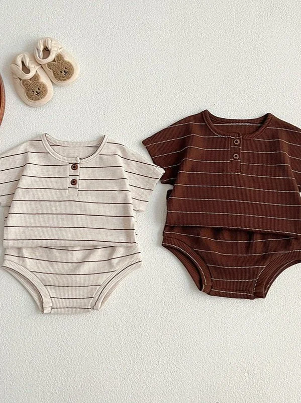 Unisex Baby Shorts Set