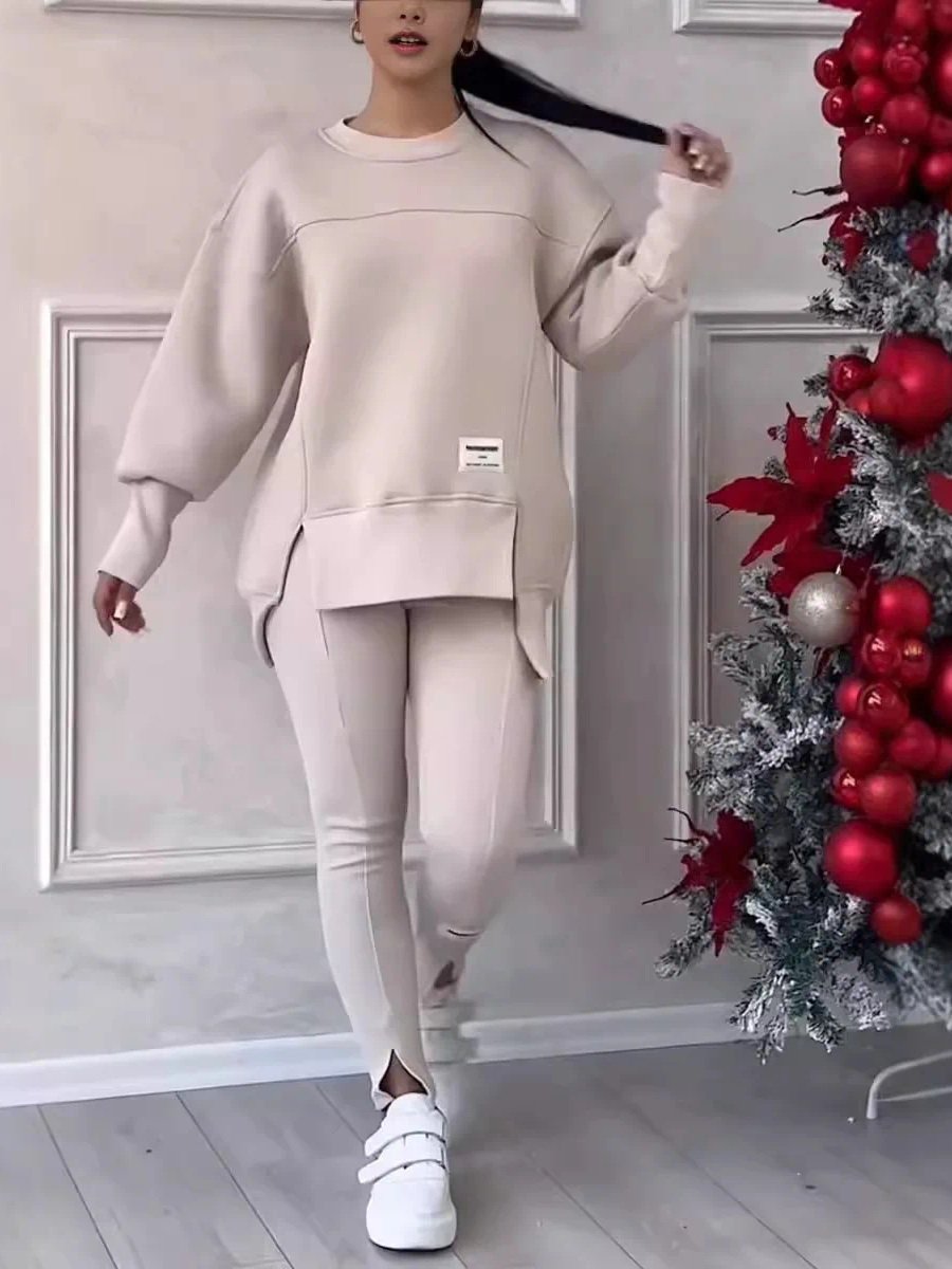 Women’s 2pcs Hoodie Sport Sweatshirt Suit