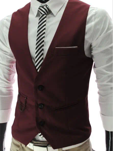 Men's Slim Fit Dress Vest