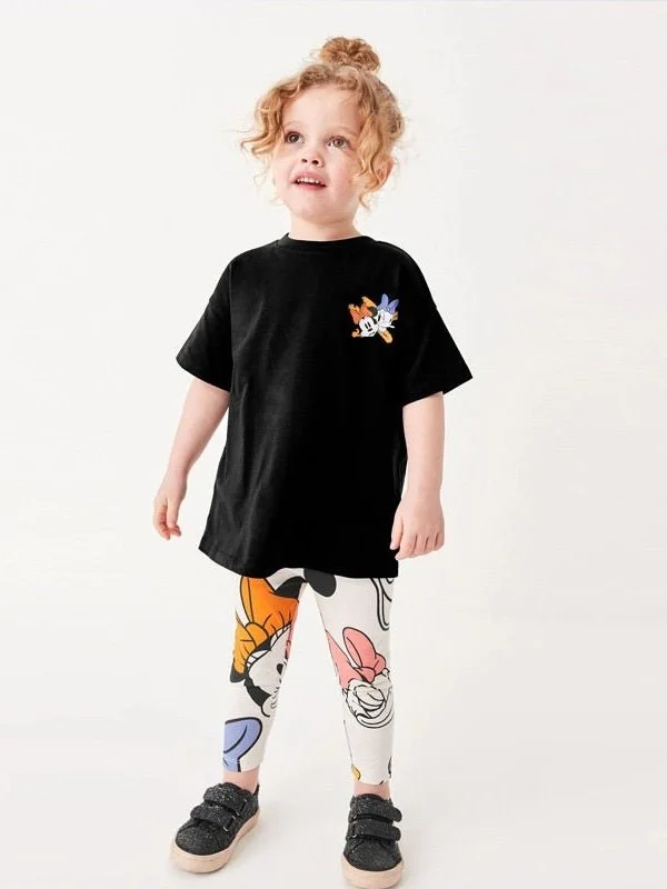 Girl's T-Shirt and Pants Set