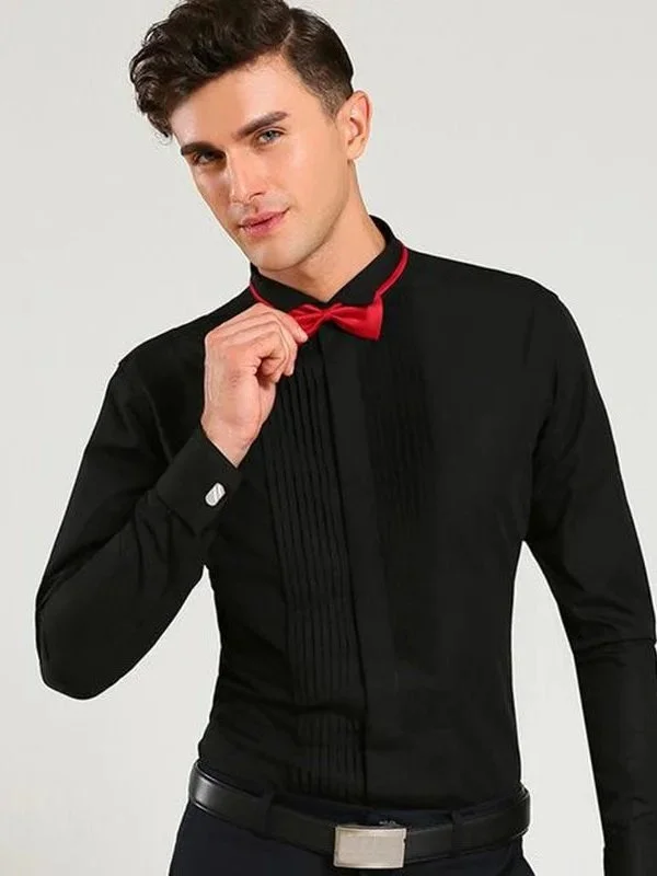Men's Wingtip Tuxedo Dress Shirt