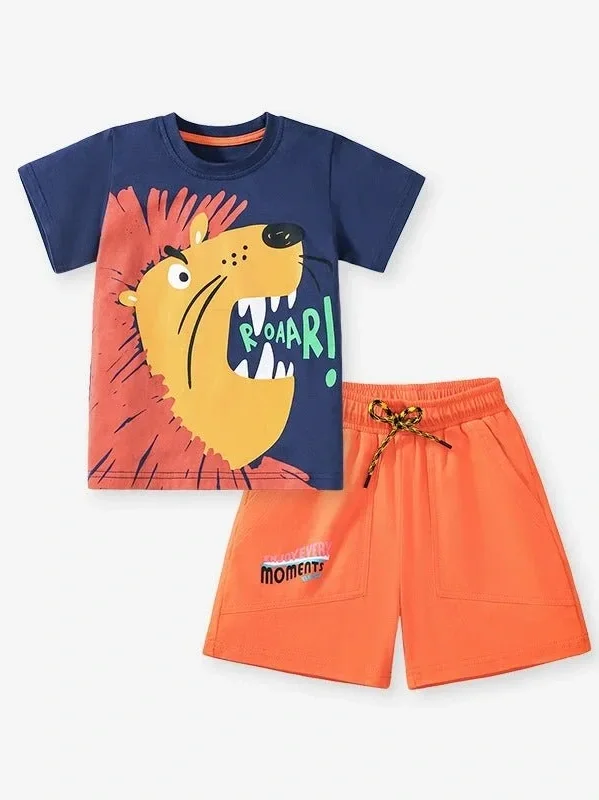 Boy's summer T-Shirt and Shorts Set