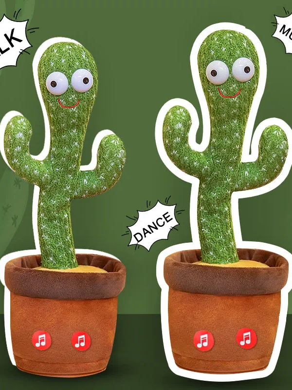 Kid's Dancing Talking Cactus Toys