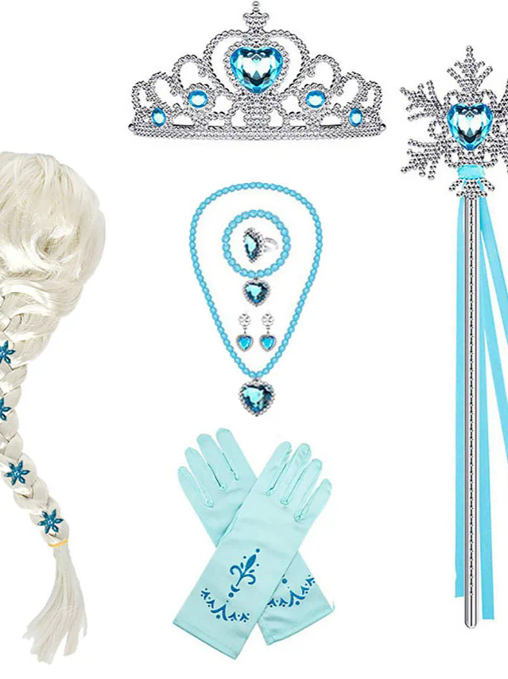 Girl's Elsa Princess Accessories Set