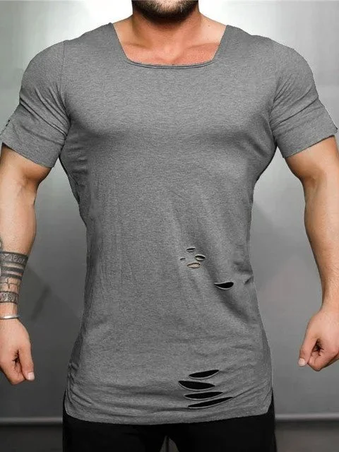 Men's Vintage Ripped T-Shirt
