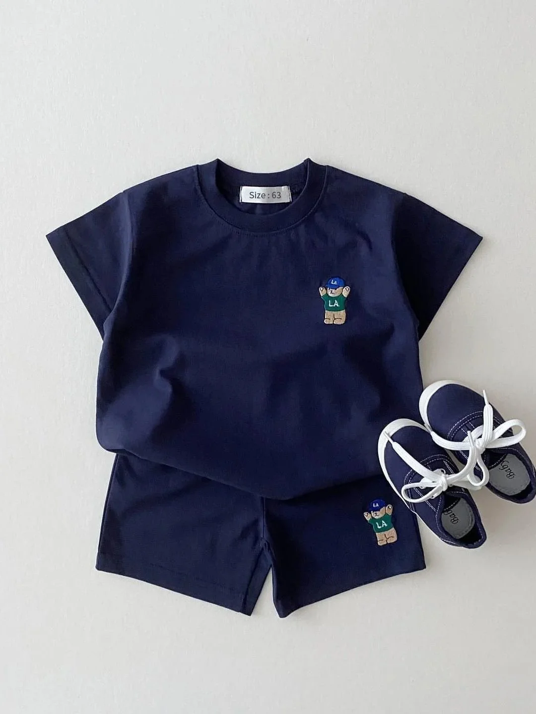 Unisex Baby T-Shirt and Shorts Set
