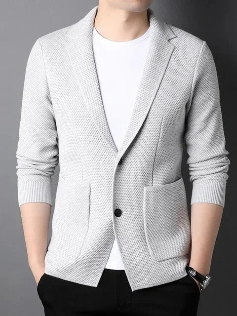 Men's Cardigan Sweater Coat Jacket