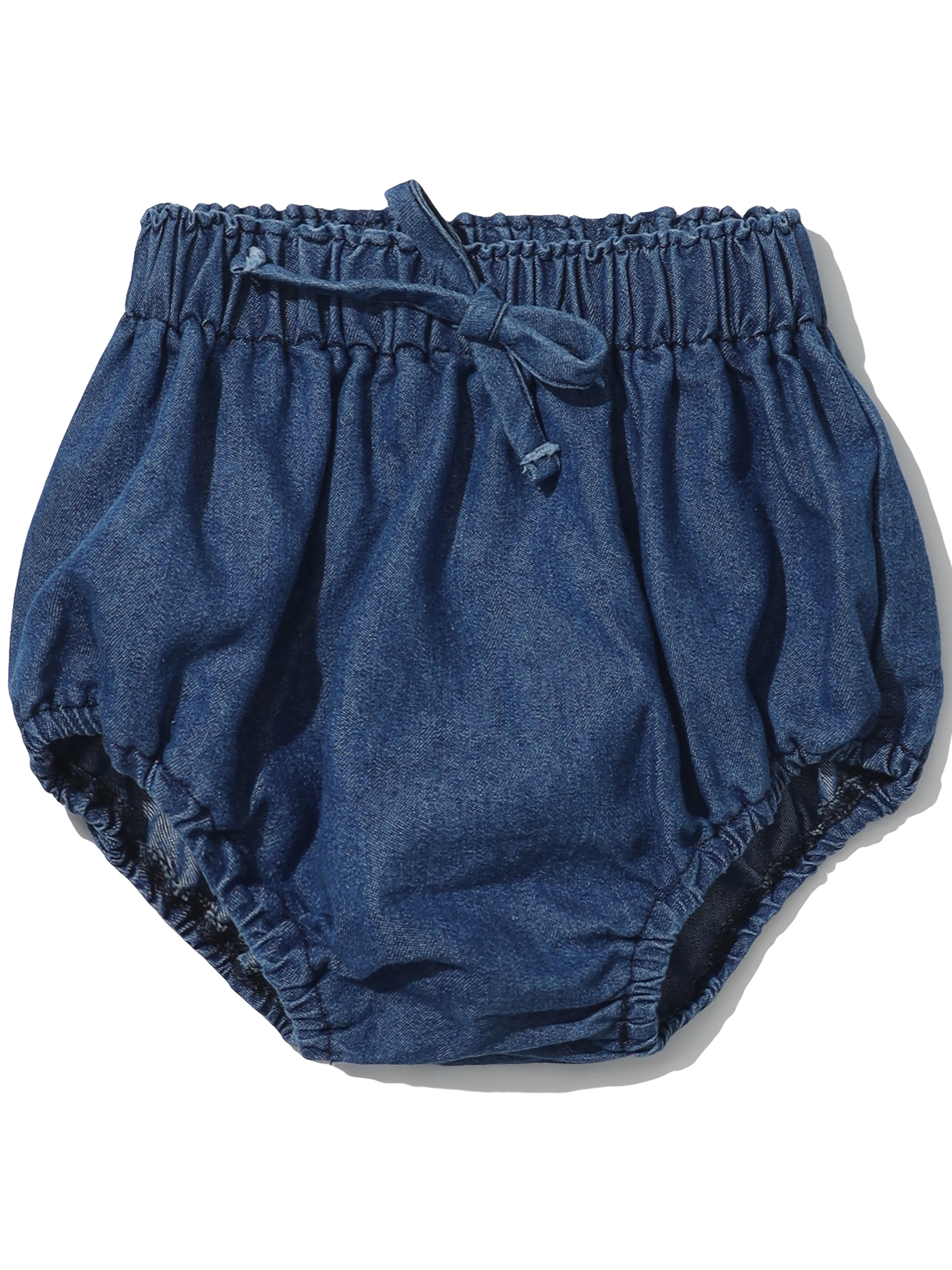 Baby Girl Denim Bloomers Shorts