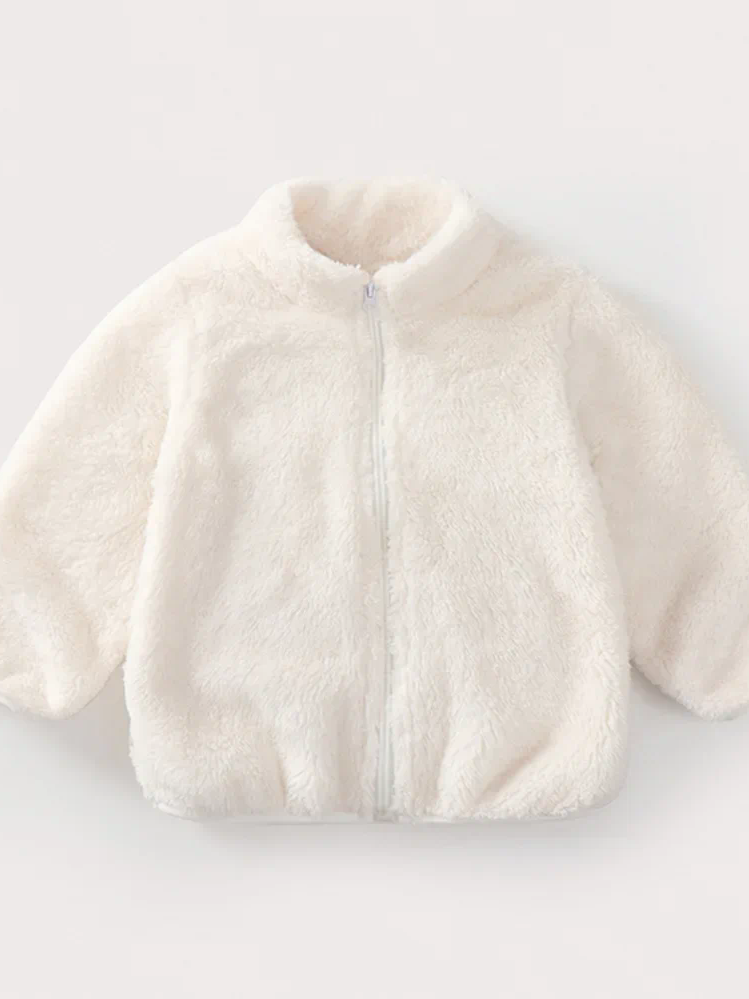 Unisex Babies Fleece Jacket