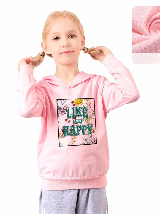 Girl's Long Sleeve Hoodie