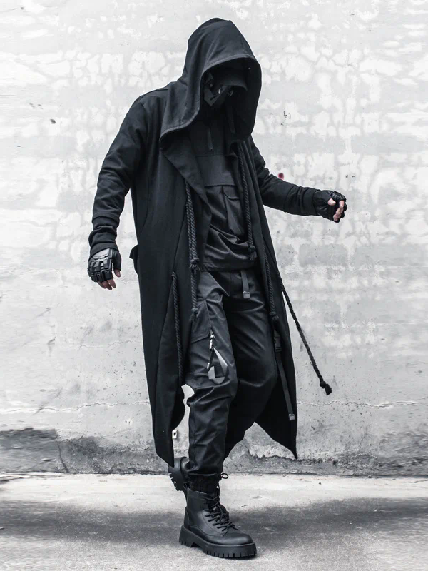 Men's Warrior Large Size Hooded Windbreaker