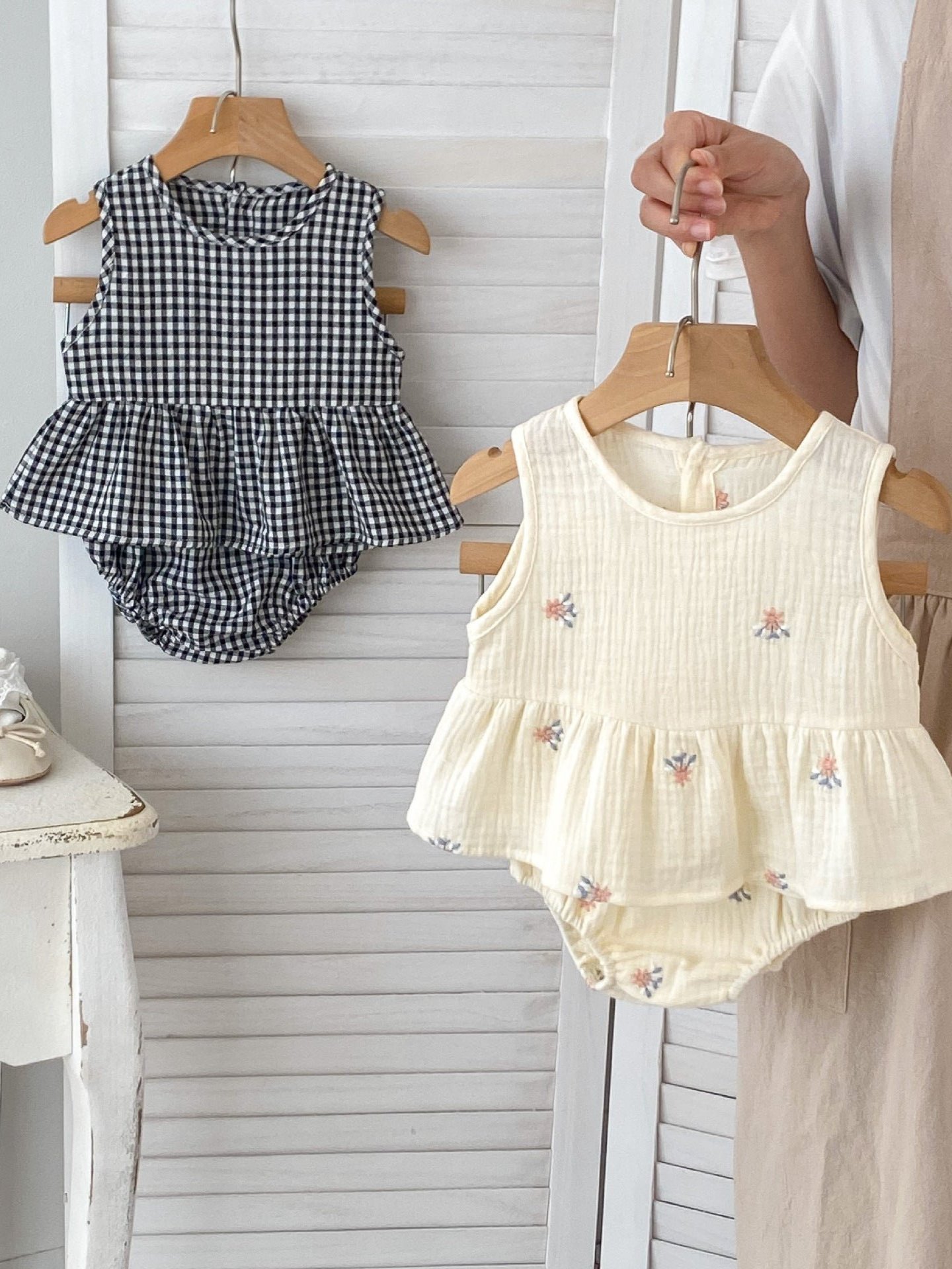 Baby Girl's Top And Shorts Set