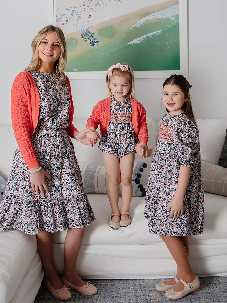Family Collection Dress and Kids Romper