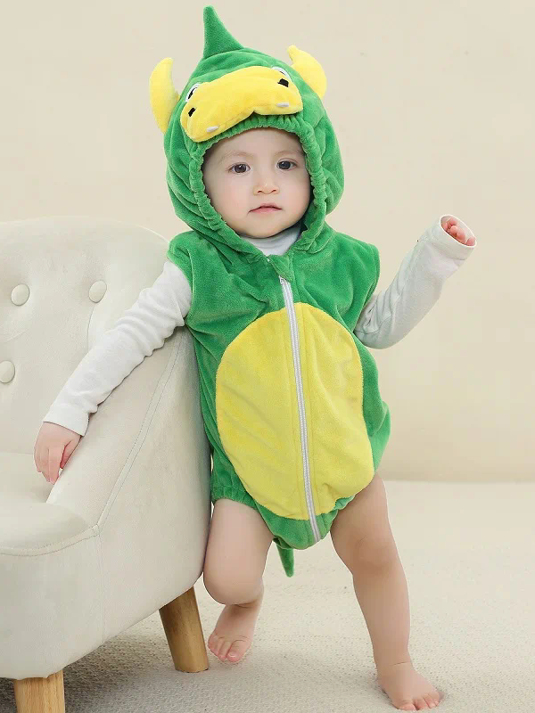 Newborn Unisex Baby Animal Bodysuit