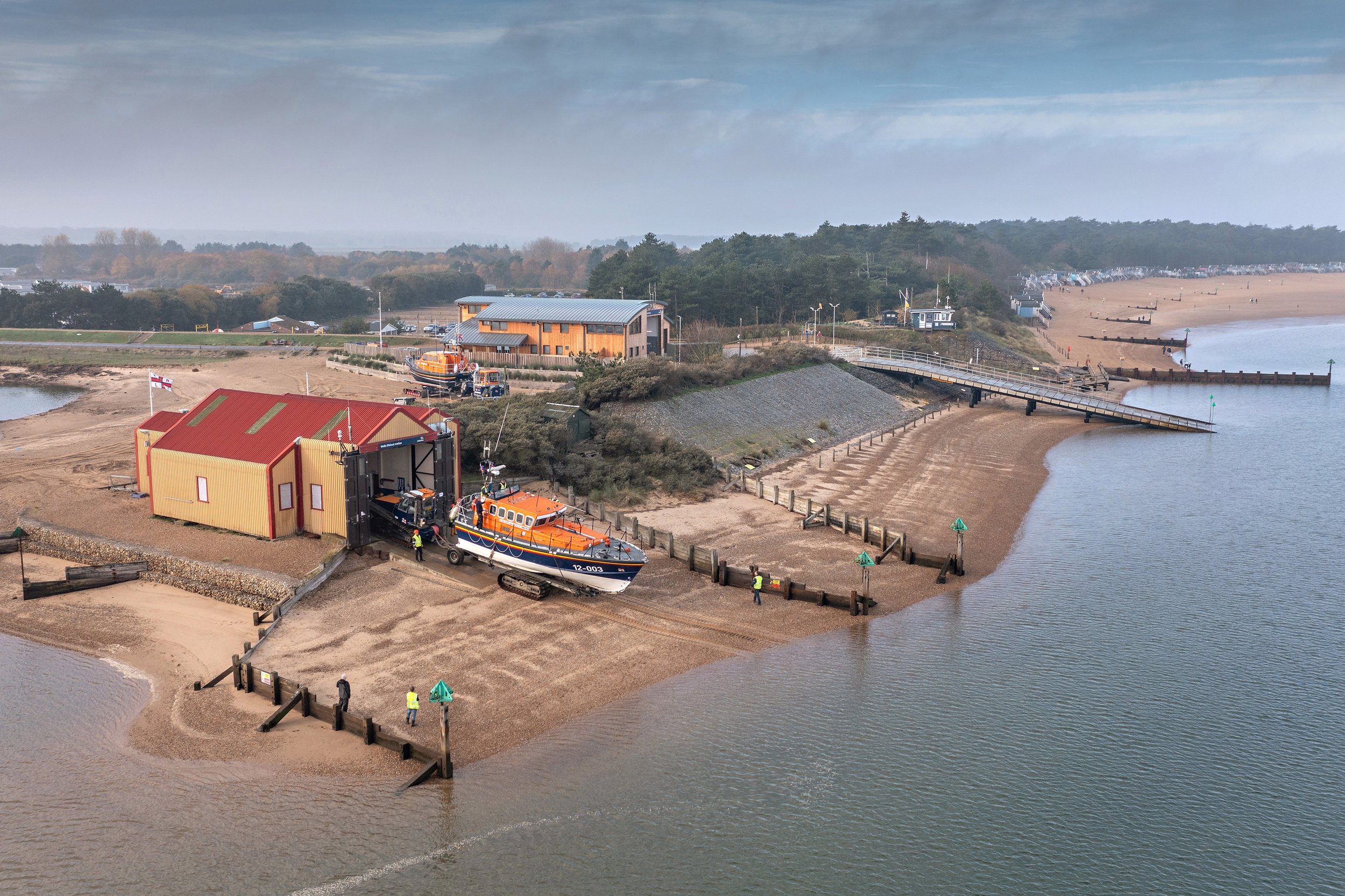  The Mersey leaves her boathouse for the very last time with the contract to begin demolishing starting the next day. 