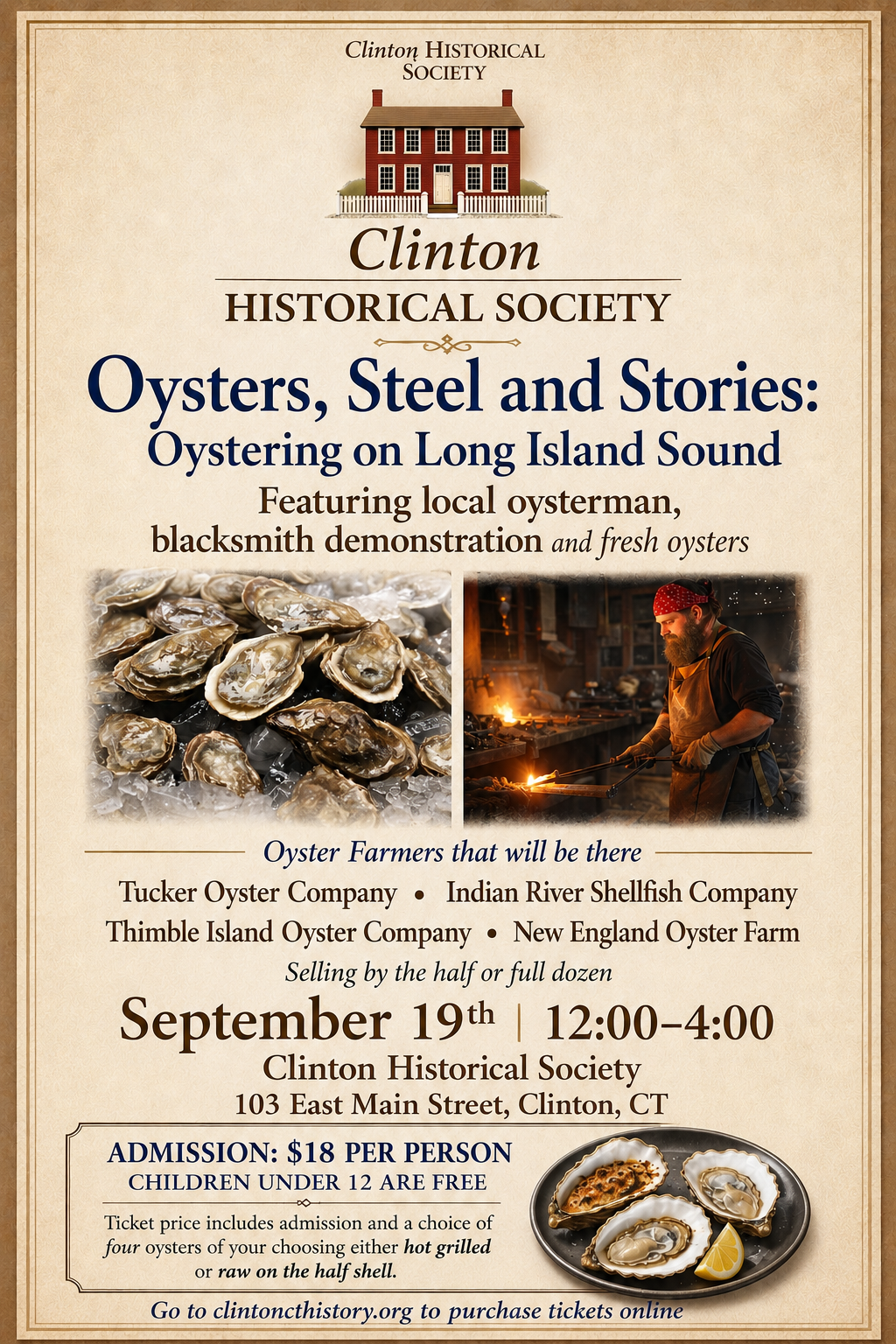 Oysters, Steel and Stories