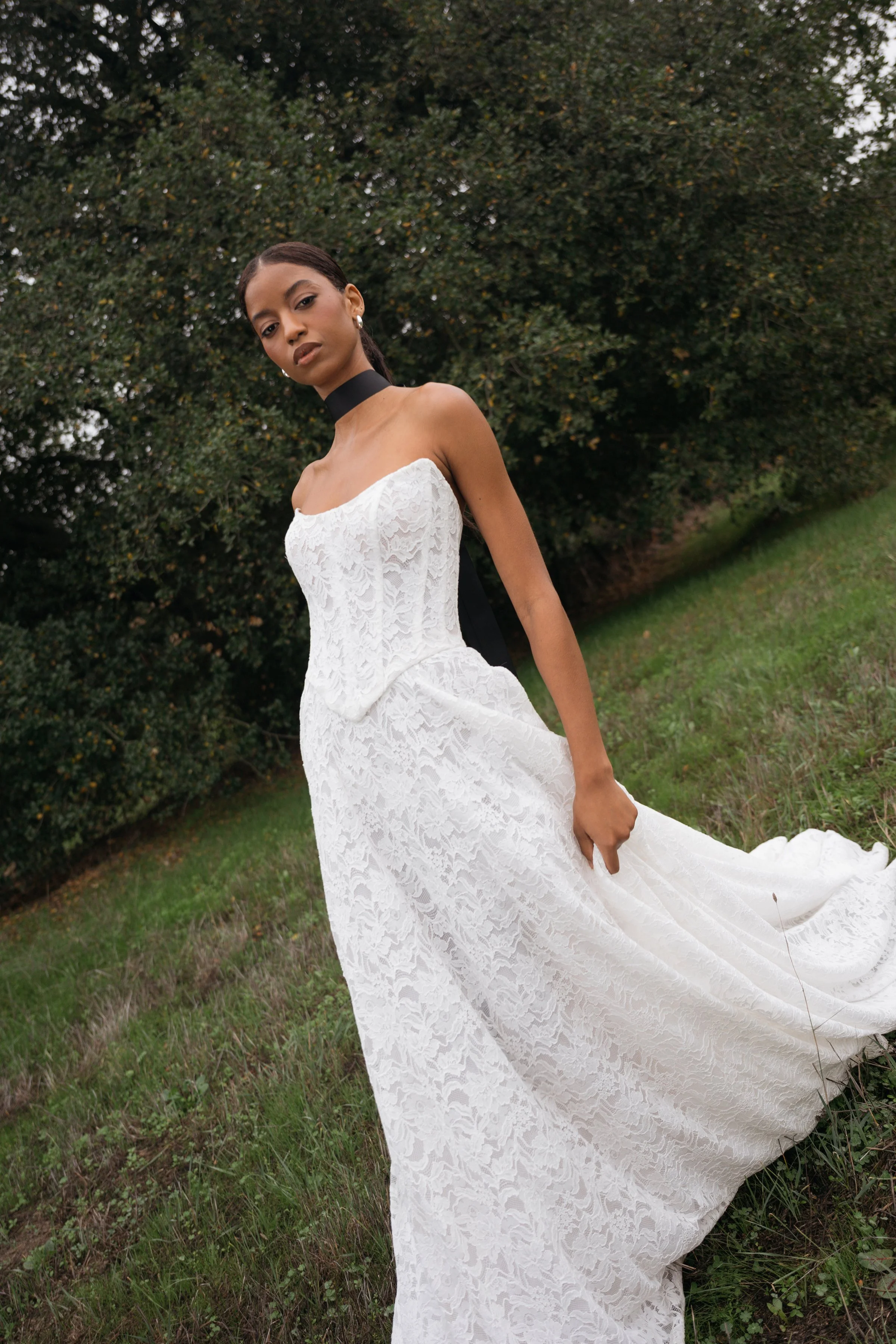 Jenny Yoo Bridal Bella Gown; The Bella gown is sleek and classic, with just the right amount of feminine detail.