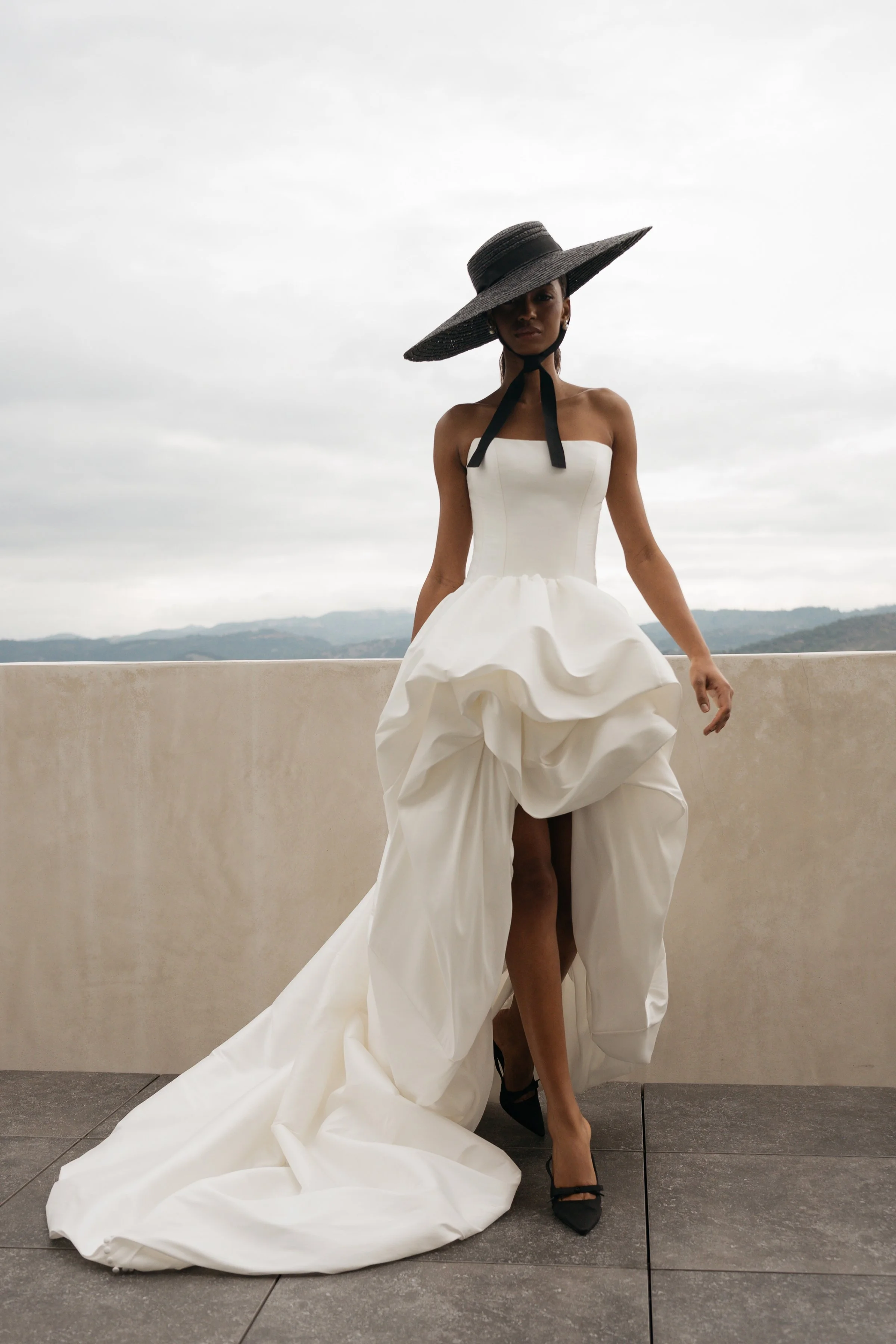 Jenny Yoo 'Savannah' Bridal Gown. The Savannah gown is clean and classic with just a hint of playful femininity.
