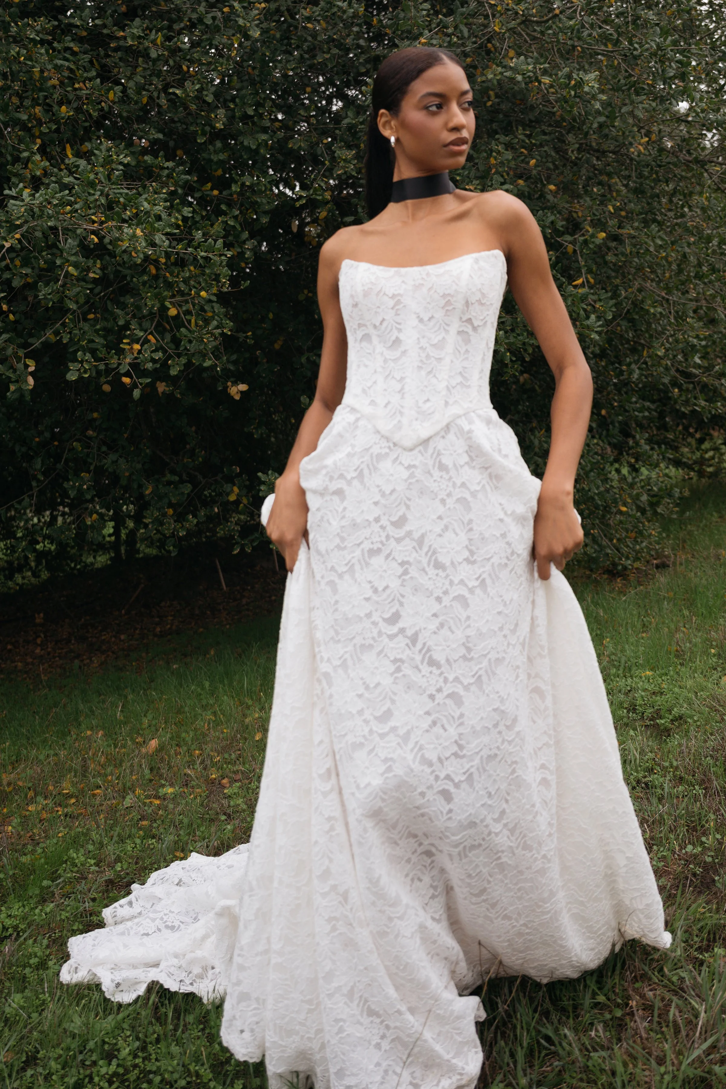 Jenny Yoo Bridal Bella Gown; The Bella gown is sleek and classic, with just the right amount of feminine detail.