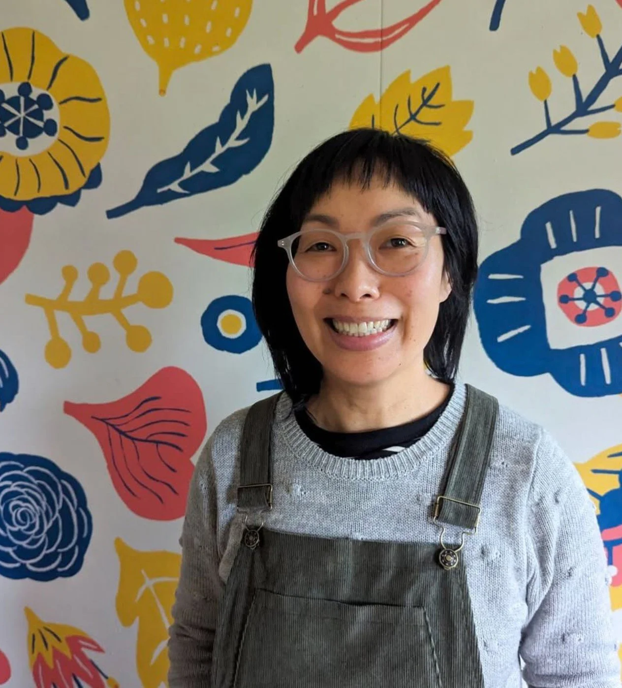Meet the Maker! @honeyberrystudios is owned and operated by Yuko Miki! She creates art with the mission of spreading positivity and joy.  Her original watercolor and gouache paintings create the loveliest greeting cards and stationery gifts for the t