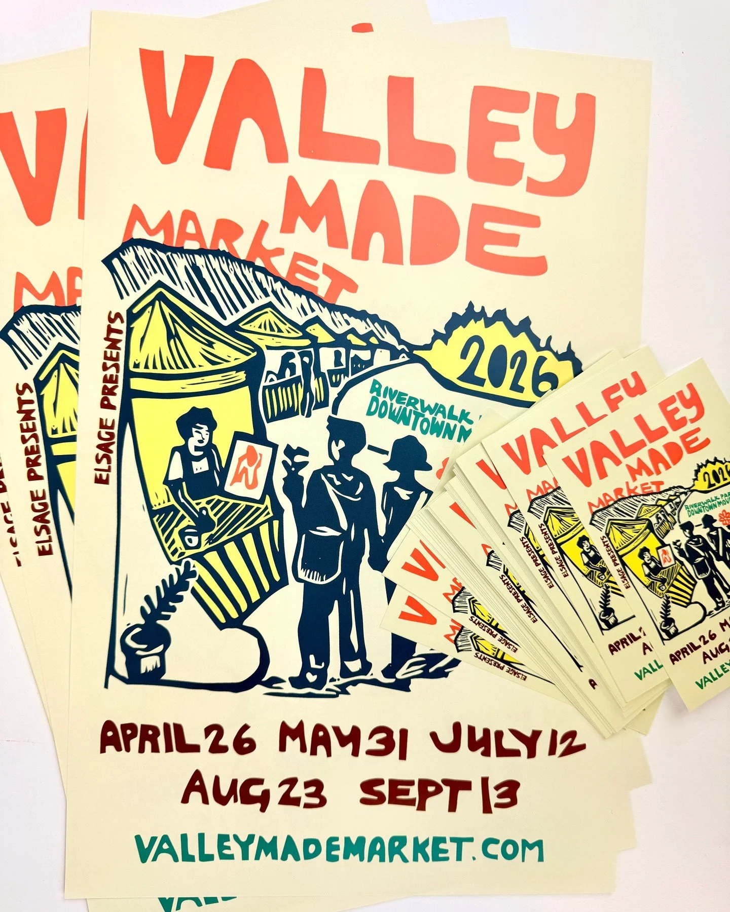 Our 2026 posters and handbills are here!💛 Pick them up at elSage Shop (open daily 10am&ndash;6pm), or we can ship to you for free! Send us a DM or email if you'd like items shipped.