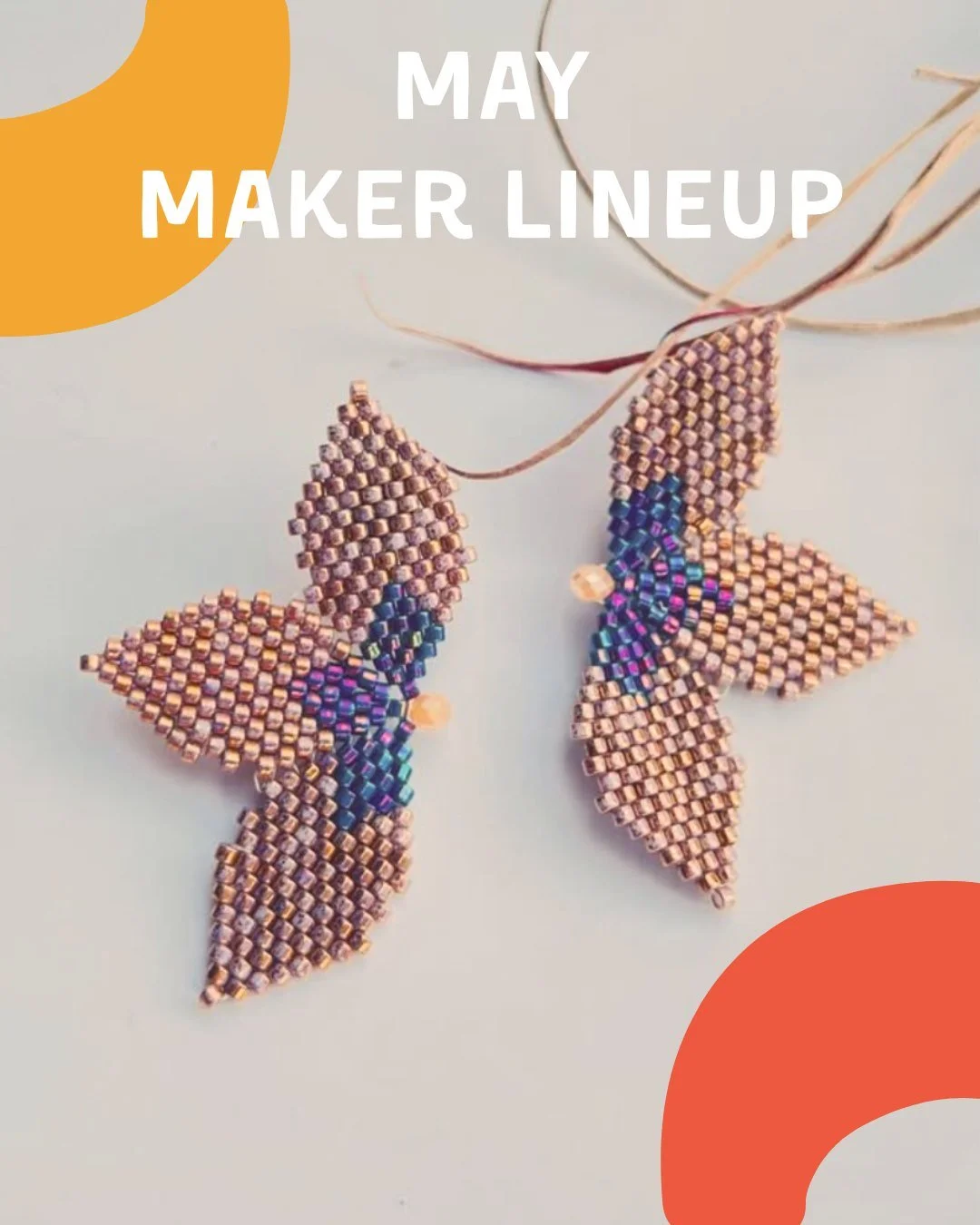 May 31st Maker Lineup:
(Post 2 of 3)

@pnr_design_
@intertwined_designs
@designs_bydebbie
@stephsidestudio
@auntiemsflowers
@dexhorton
@woolfoo_studio
@wordpictureink
@tigerlilybeppo.crochet
@girlpots
@gooseandghostknits
@poppy.designco
@rainbeedesig