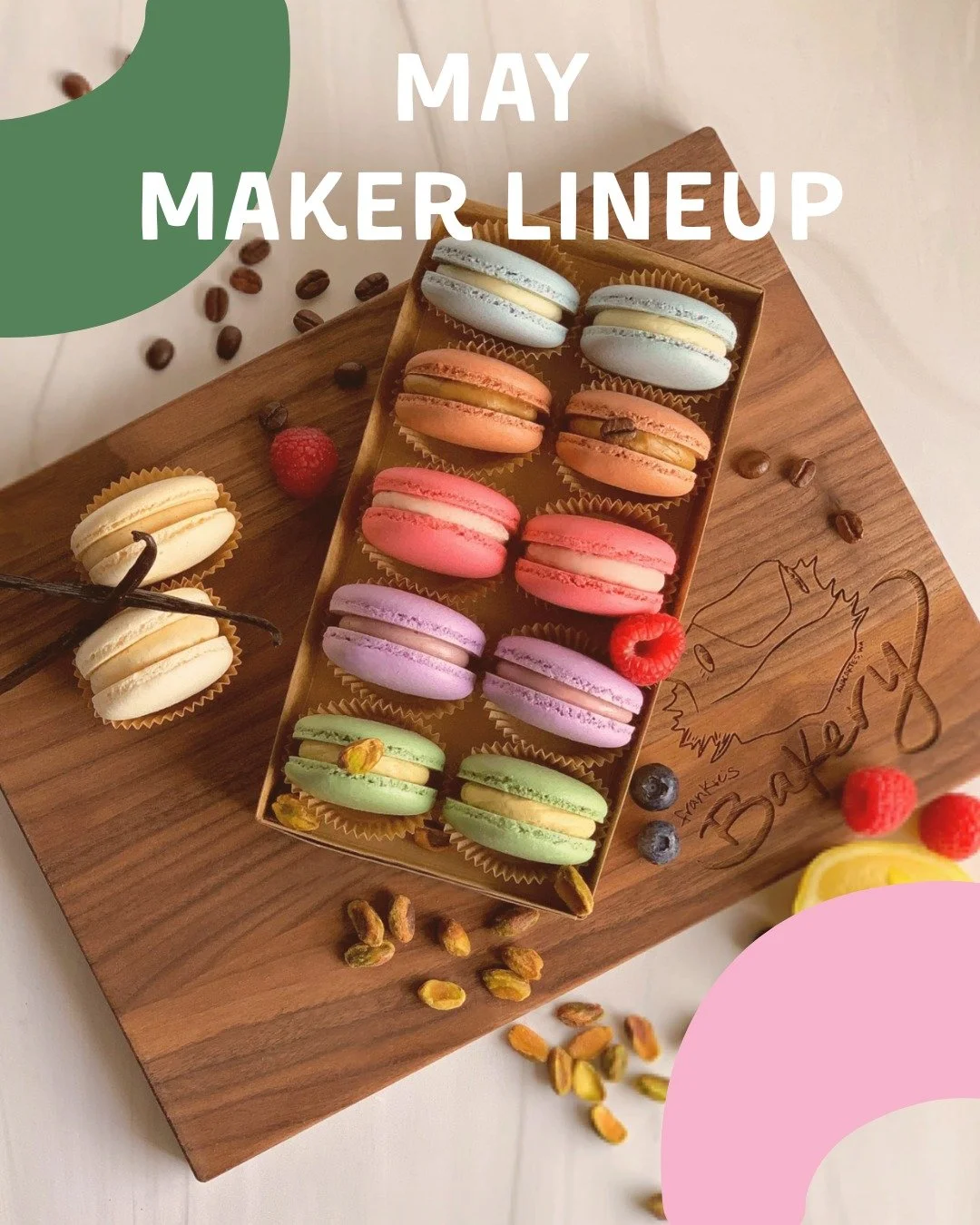 At the very end of the month, Valley Made Market will be back at Riverwalk Park from 10am-4pm. Check out all the vendors who will be there on Sunday, May 31st! 🙌
(Post 1 of 3)

May 31st Maker Lineup:
@frankiesbakerywa
@thistlehop.studio
@mariesbeesw