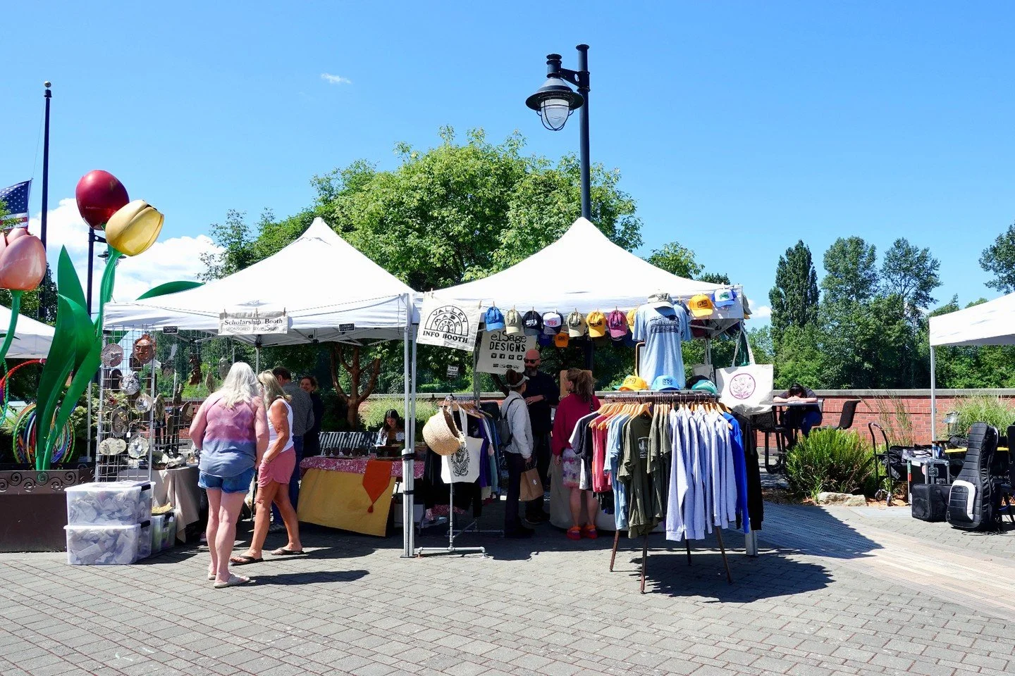 Yesterday was a blast!! Thanks to everyone who came out to support our local makers. We're so grateful for the Valley Made community🙌 We'll see you back at Riverwalk Park on July 12th!