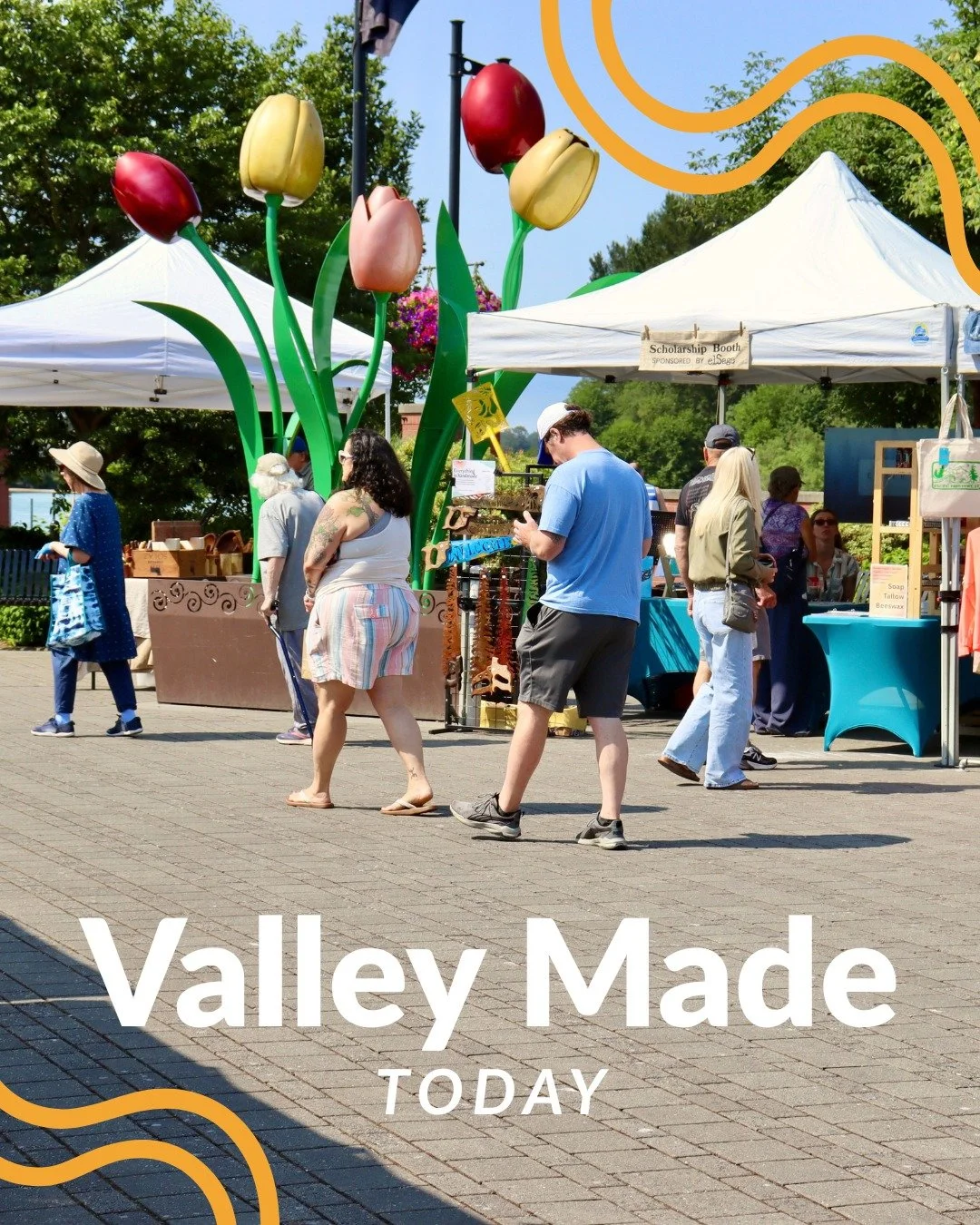 Join us TODAY from 10am-4pm to shop from 45+ local small businesses while enjoying live music along the gorgeous Skagit River! There will be a live drawing booth, face, painting, coffee truck, and more!

Music schedule:
Keith Howard: 10:30AM - 12:30P