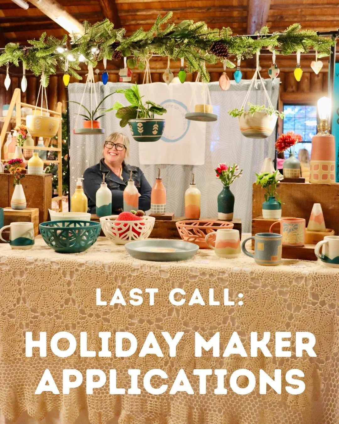 Get your maker application in by midnight tonight to join us at our holiday market weekends in Nov &amp; Dec. All three weekends will be hosted at the Hillcrest Lodge in Mount Vernon. Apply now at valleymademarket.com 🎄

2026 Holiday Market Dates:
N