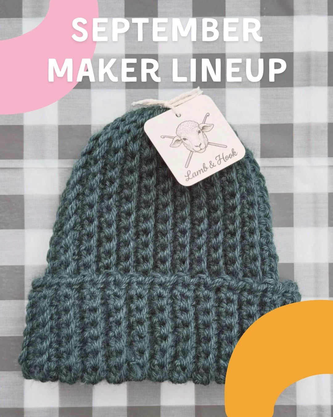 September 13th Maker Lineup
(Post 3 of 3)

@lambandhook
@aspecthomegoods
@tarrangart
@zachs.ceramic
@sandy.leighpottery
@heyabbystudio
@seattle_stitchery
@auntiemsflowers
@geminigemsak
@maryviejewelry
@arrowleafstudio
@salt.and.rain
@flex_bynoelle
@r