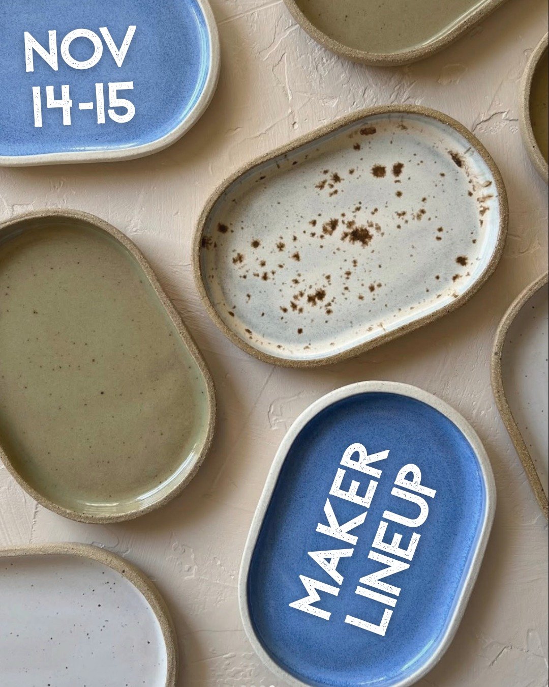 Our first market weekend of the holiday season is almost here!🌟 This year, we're back at Hillcrest Lodge with 37 fantastic makers and artists who can't wait to share their work with you. Get a head start on your gift shopping while supporting local 