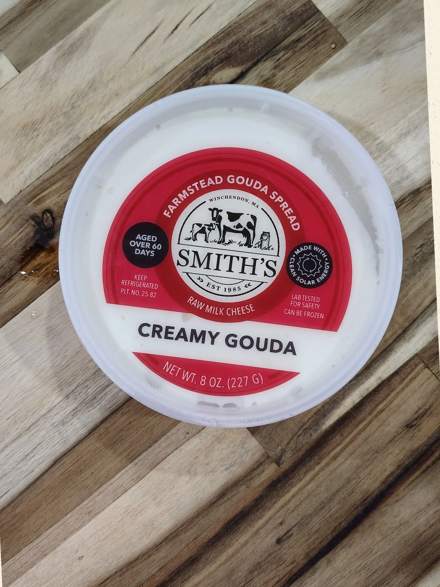Raw Milk Creamy Gouda Cheese Spread